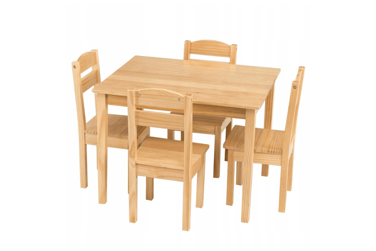 Costway Children’s Table and Chair Set - 5 Pieces