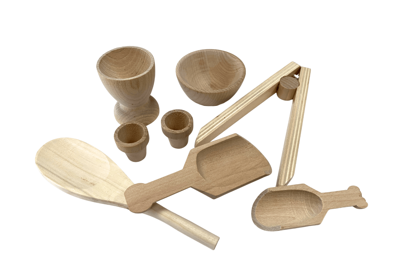 MVITA Wooden Sensory Bin Tool Kit