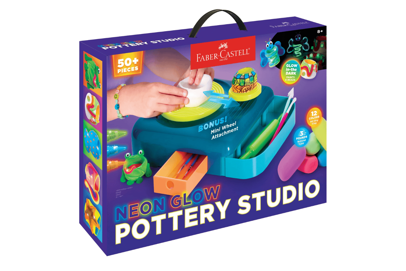 Faber Castell Neon Glow Pottery Studio