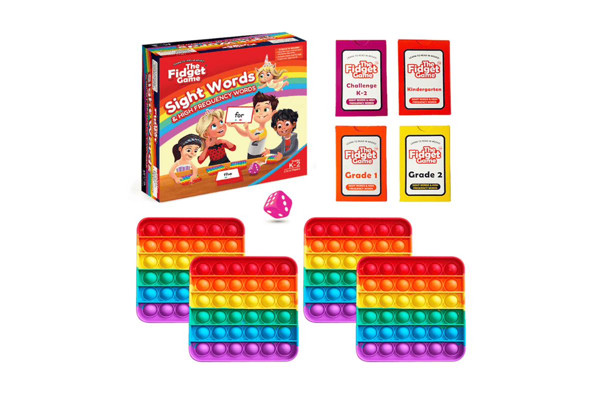 The Fidget Company The Fidget Game: Sight Words [The Fidget Company] (Pre-K to Grade 2)