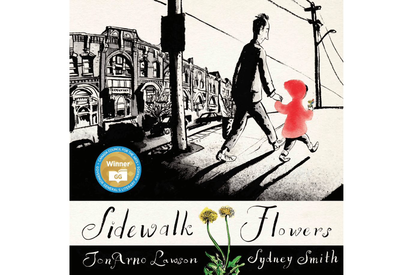 University of Toronto Press Book Sidewalk Flowers by JonArno Lawson [HARDCOVER]