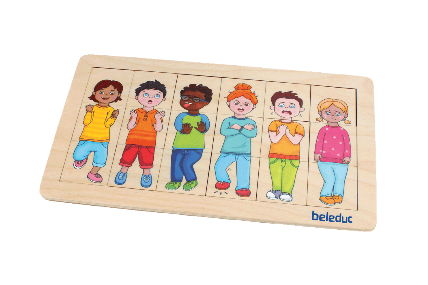 Playwell Beleduc Mix and Match Emotions Puzzles