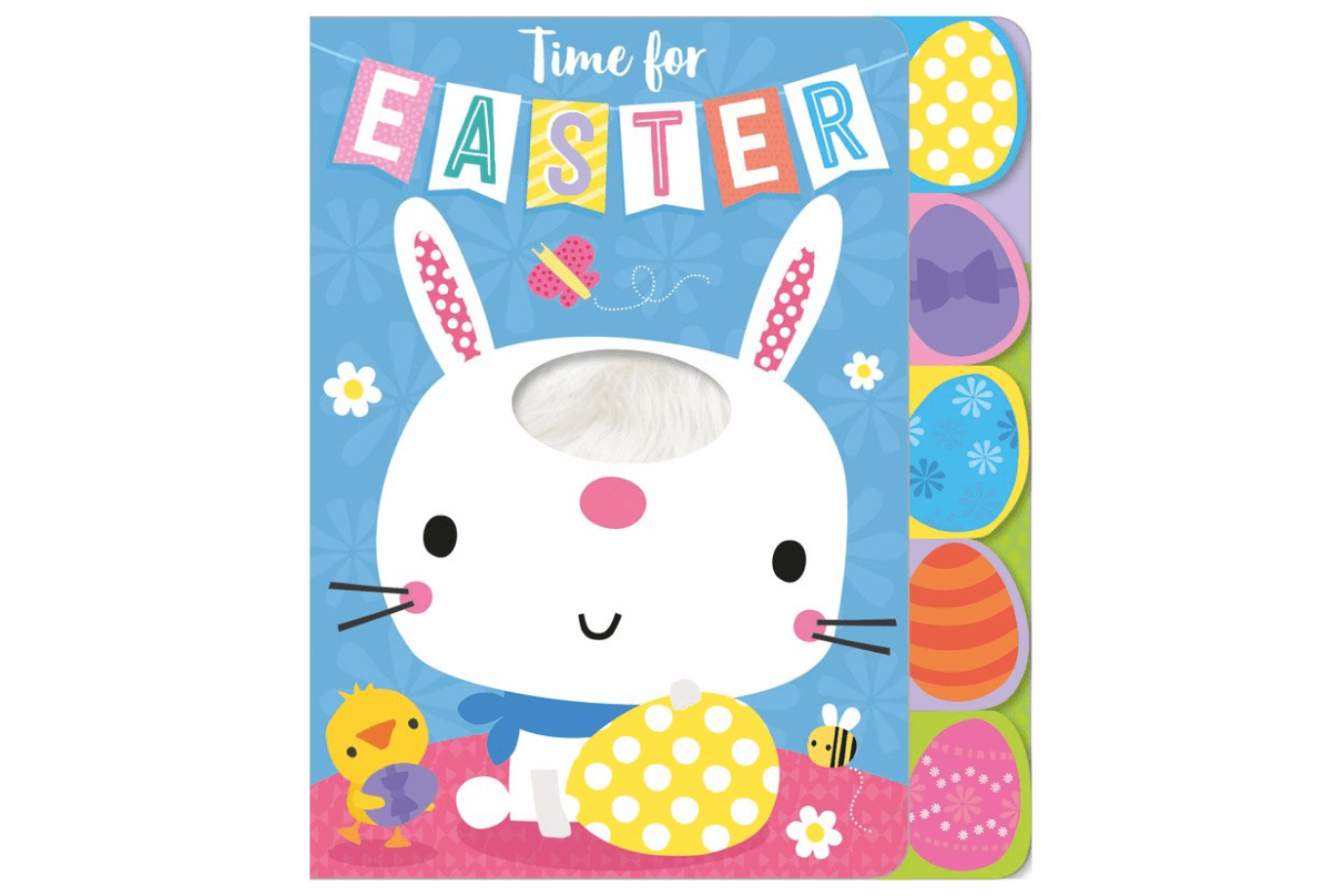 Time for Easter Board Book, Make Believe Ideas, easter books for babies, easter books for infants, easter basket ideas for babies, tactile books for babies, The Montessori Room, Toronto, Ontario, Canada. 