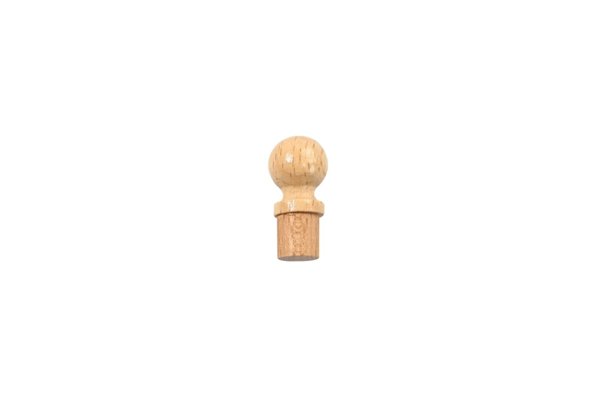 Adena Montessori Smallest Cylinder for Cylinder Block 1 (1 Piece) Montessori Cylinder Blocks (Set of 4) & Stand