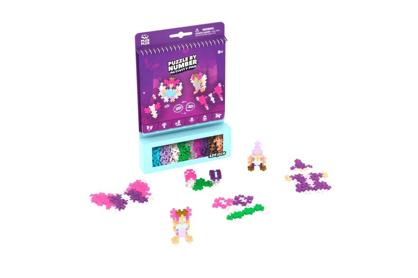 Pierre Belvediere Enchanted Forest Plus-Plus Puzzle By Number Activity Pads