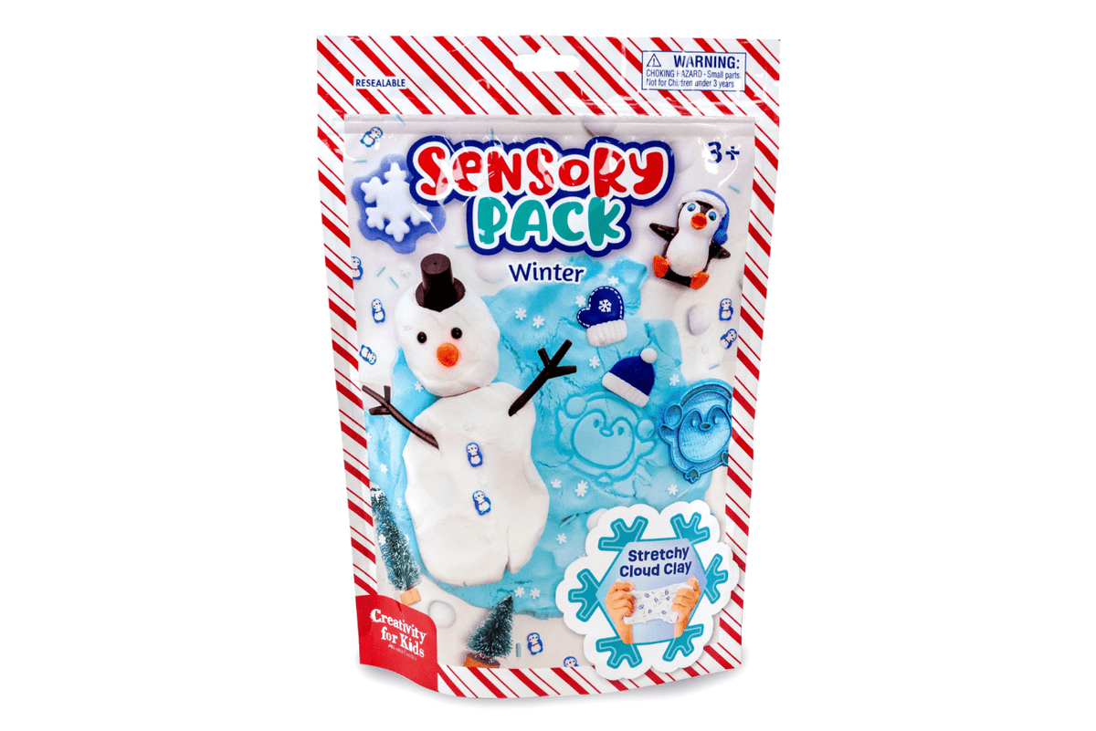 Holiday Sensory Packs, Creativity for Kids, stocking stuffers, christmas crafts, The Montessori Room, Toronto, Ontario, Canada. 