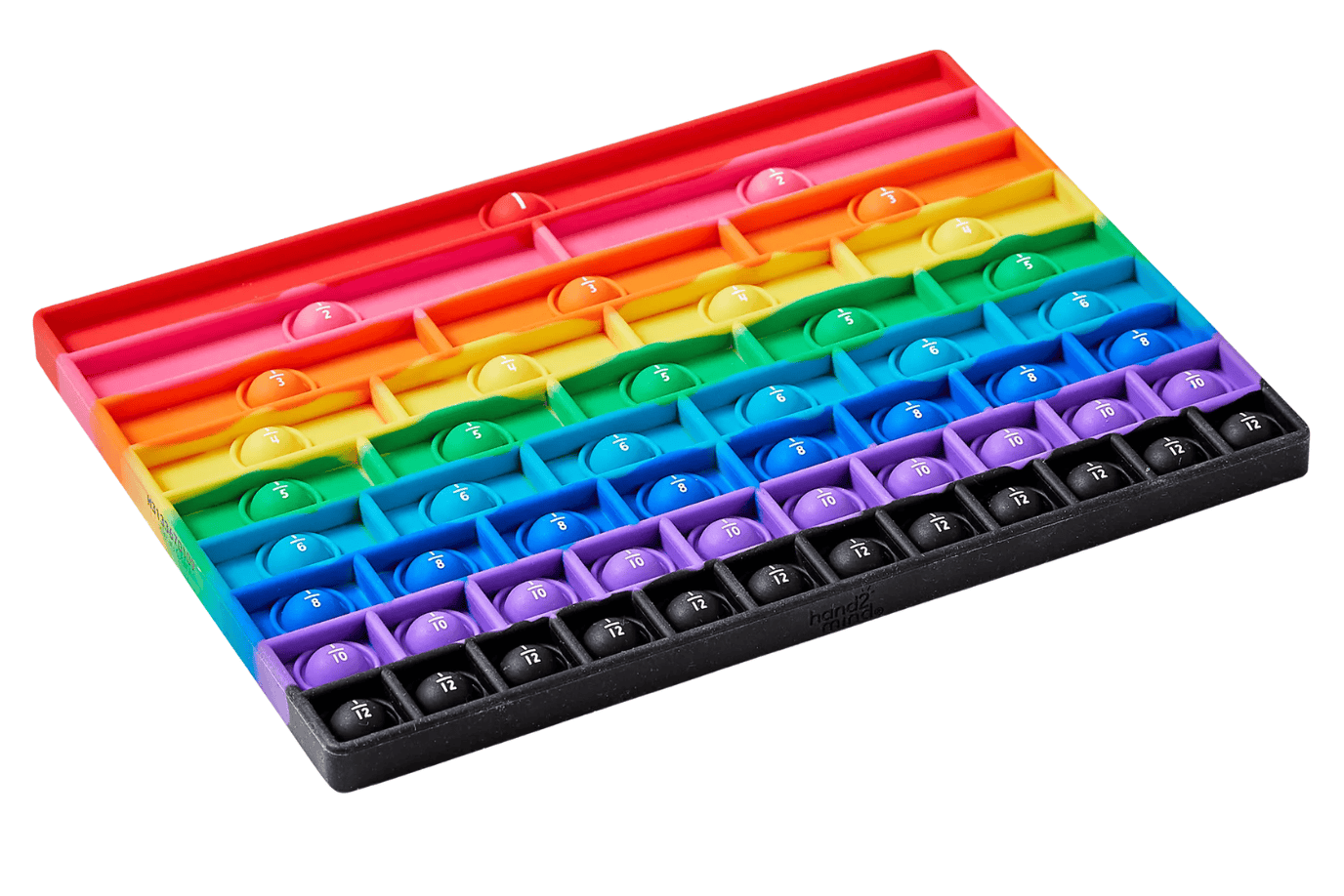 Playwell Rainbow Fraction® Sensory Bubble Popper