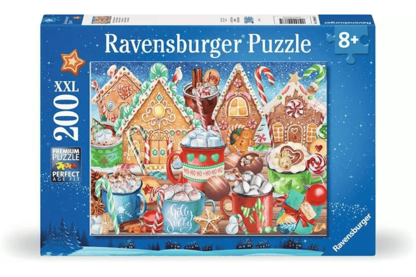 Sweet Christmas 200 Piece Puzzle, Ravensburger, Christmas-themed jigsaw puzzles for kids, extra large puzzle pieces, best gifts for kids this Christmas, The Montessori Room, Toronto, Ontario, Canada. 