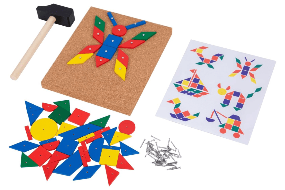 Adena Montessori Hammer and Nail Activity