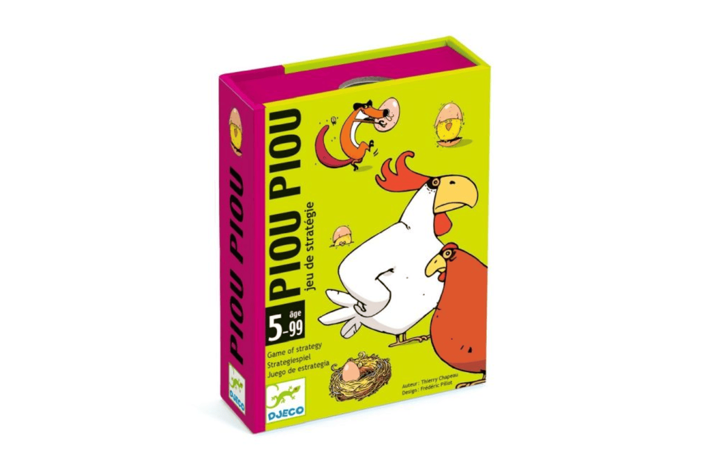 Ilo Piou Piou Card Game (Ages 5+)