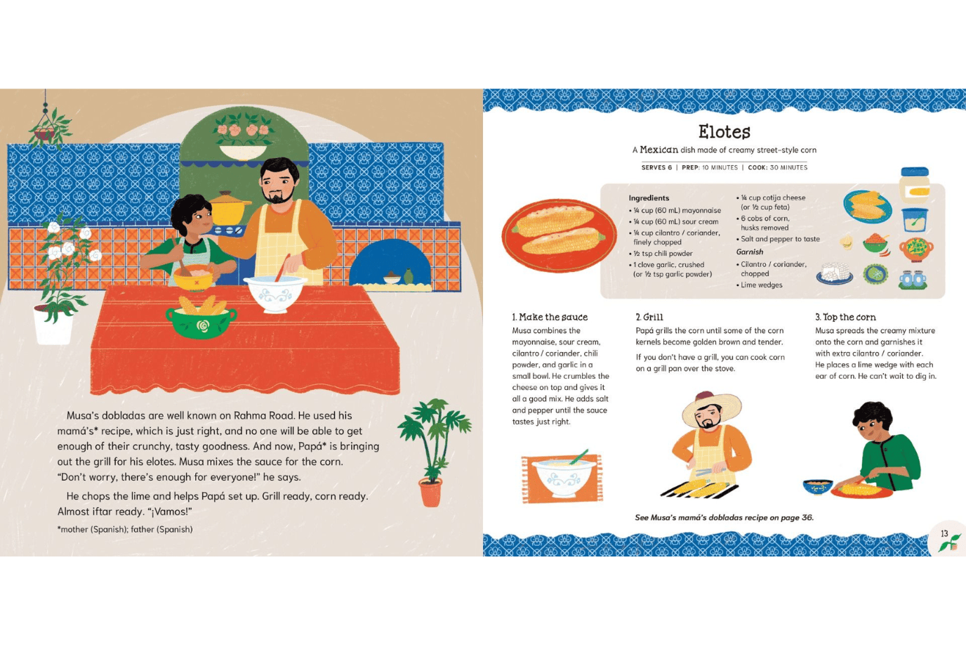 Barefoot Books Ramadan on Rahma Road A Recipe Storybook [HARDCOVER]