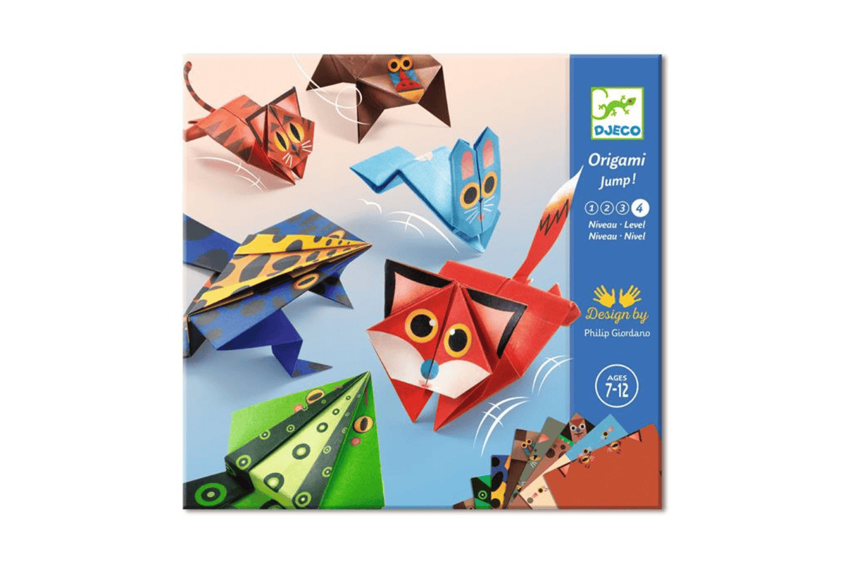 Ilo Jumping Animals Djeco Origami Kits