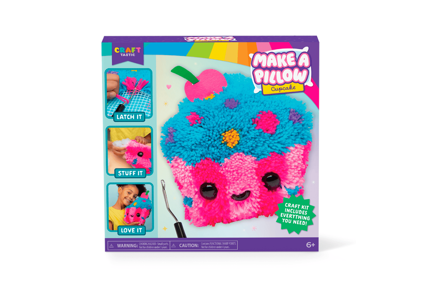 K.I.D. Toys Inc. Make-A-Pillow - Cupcake