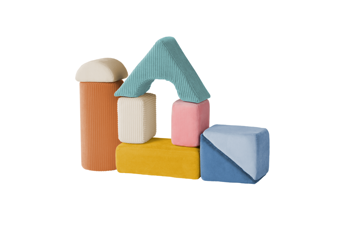 K.I.D. Toys Inc. Tumble-y Towers Large Sensory Blocks
