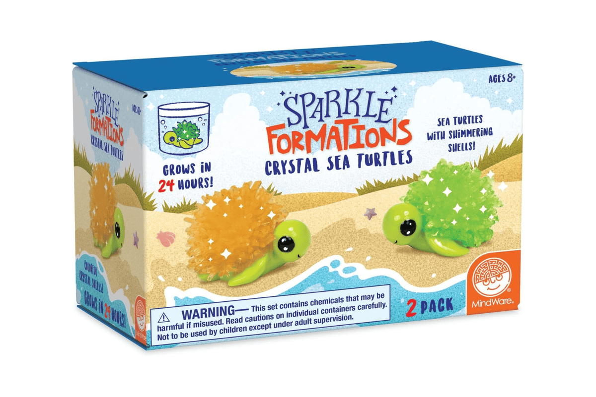 Outset Media Sparkle Formations: Make Your Own Crystal Sea Turtle