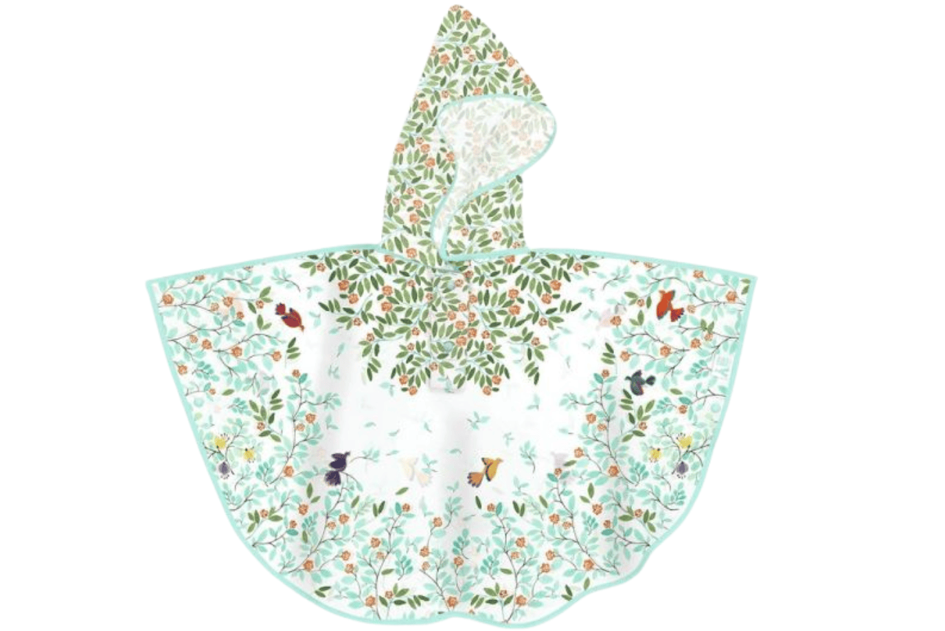 Ilo Foliage Djeco Rain Cape for 5-7 Year Olds