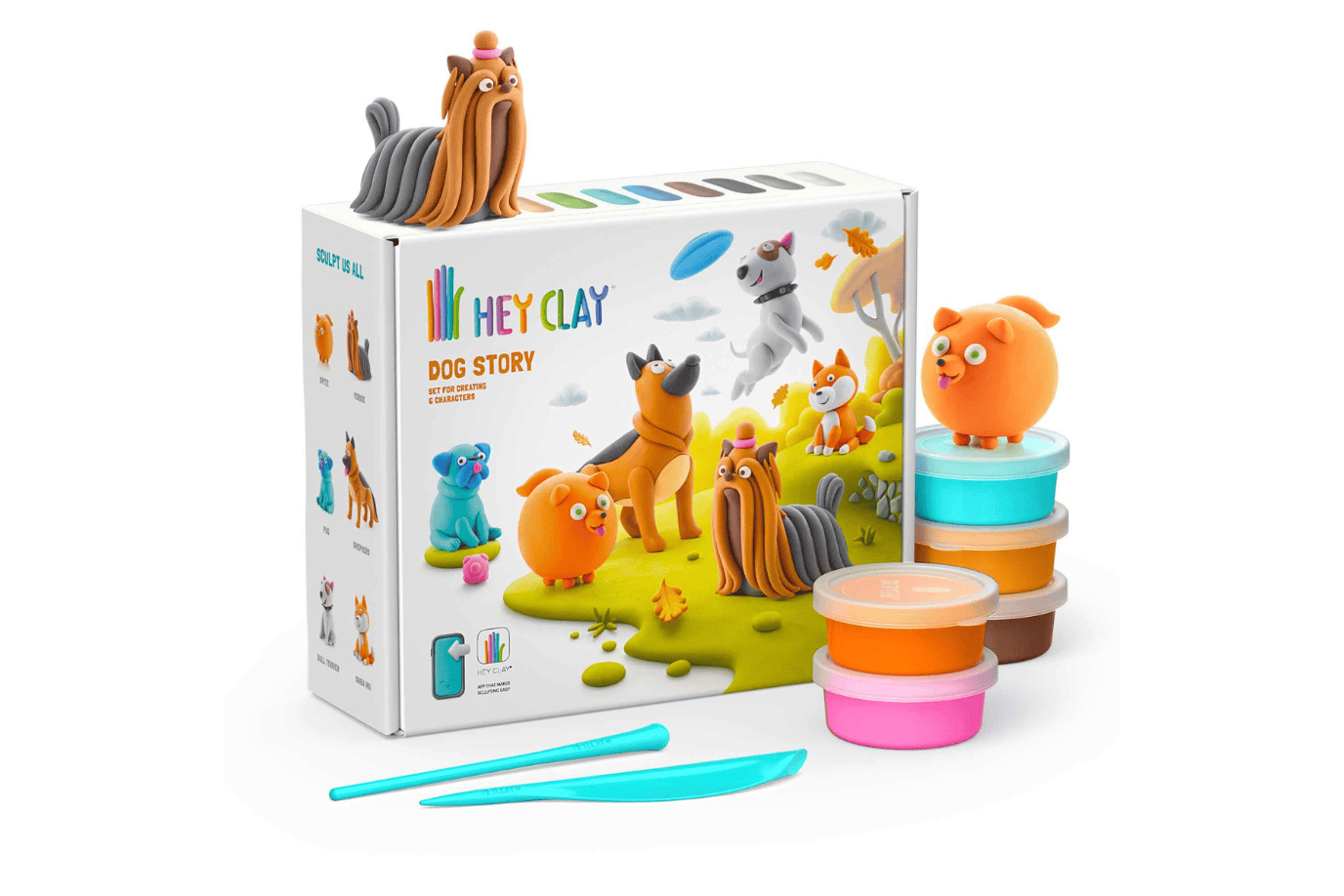 Playwell Dogs Hey Clay Kits (Three Themes Available)