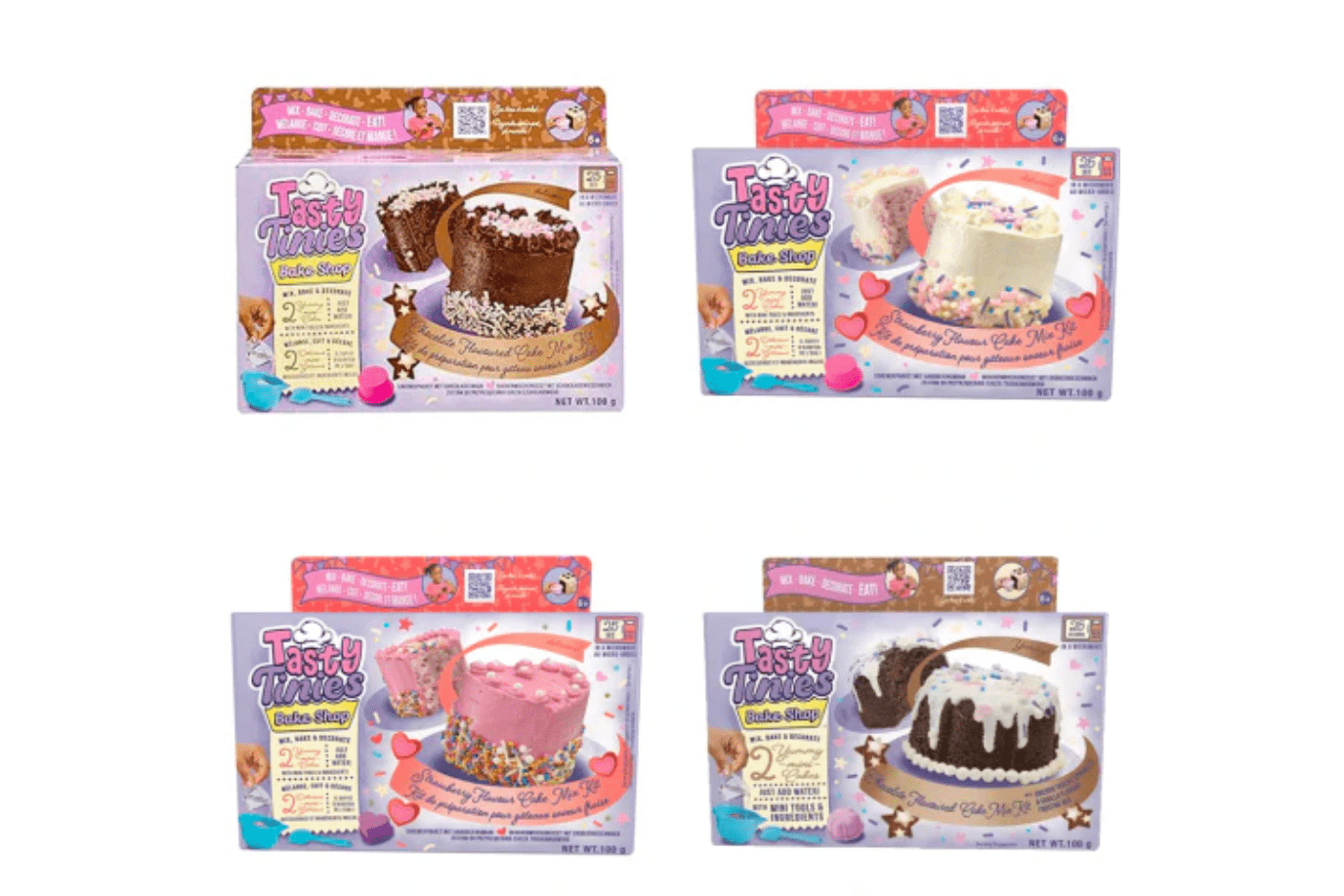 K.I.D. Toys Inc. Tasty Tinies Bake Shop - Assorted Cake Kits [One Kit Per Purchase]