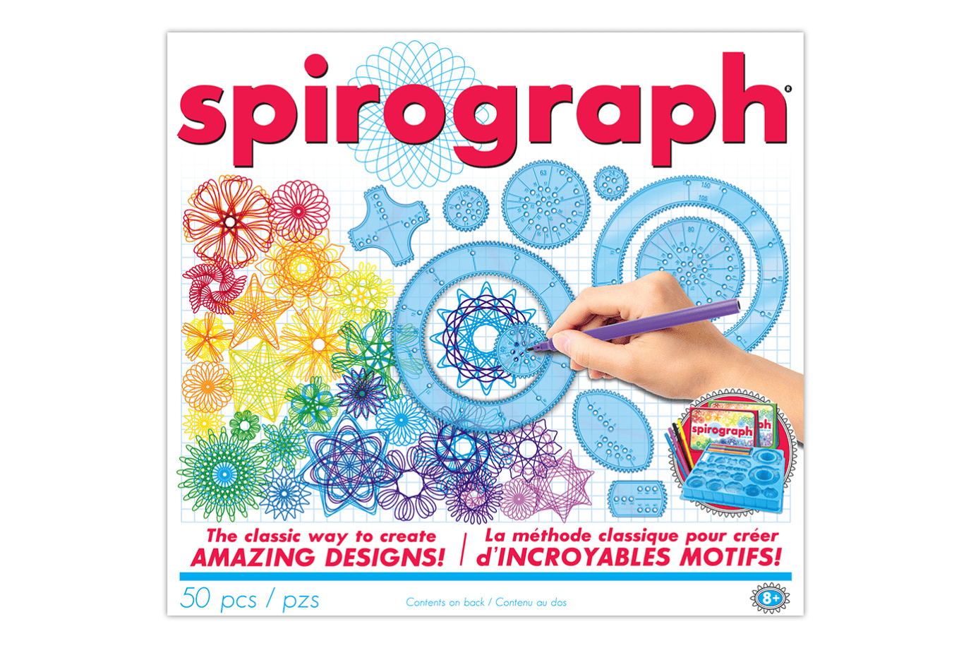 K.I.D. Toys Inc. Spirograph Kit with Markers
