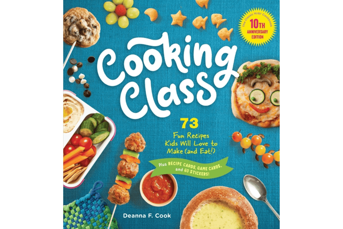 Raincoast Books Book Cooking Class: 73 Fun Recipes Kids Will Love to Make (and Eat!) – 10th Anniversary Edition by Deanna F. Cook