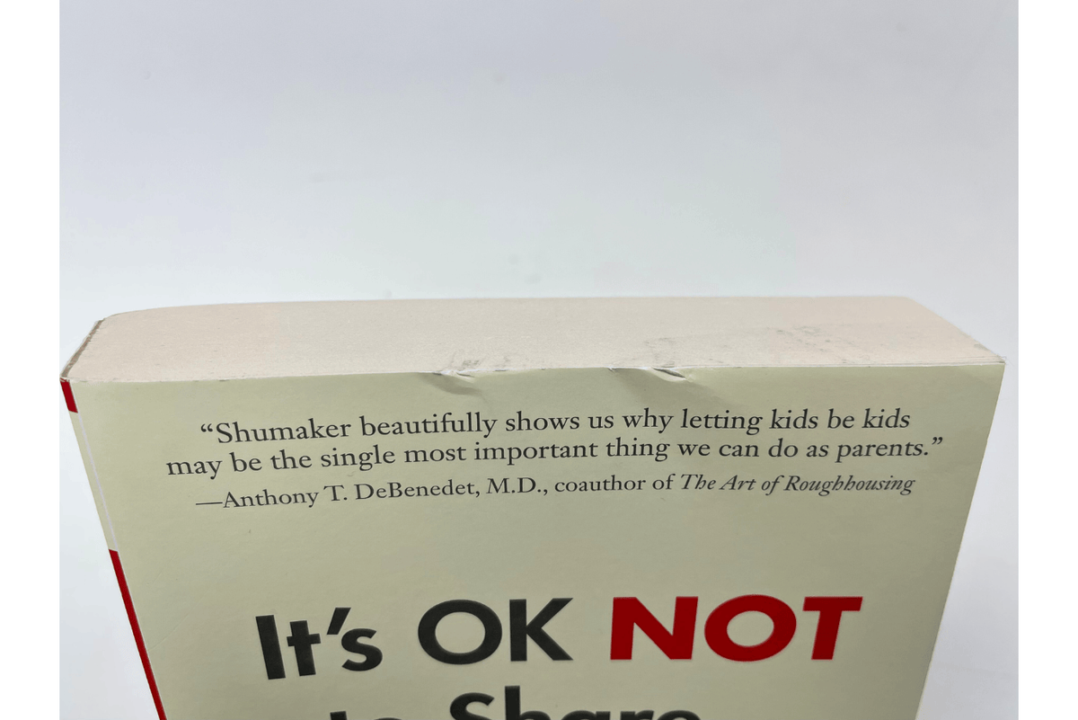 Penguin Random House Book It's OK Not To Share by Heather Shumaker - Imperfections - FINAL SALE