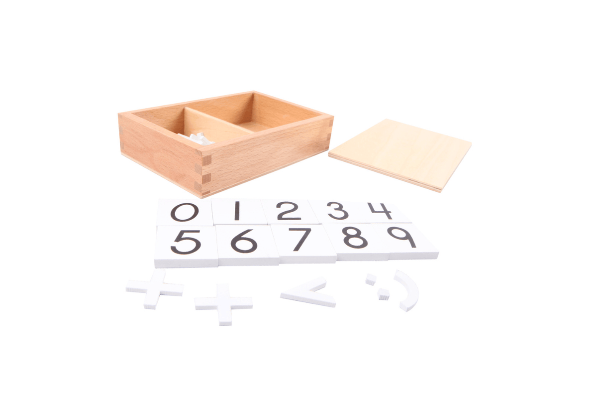 Adena Montessori Arithmetic Signs Box