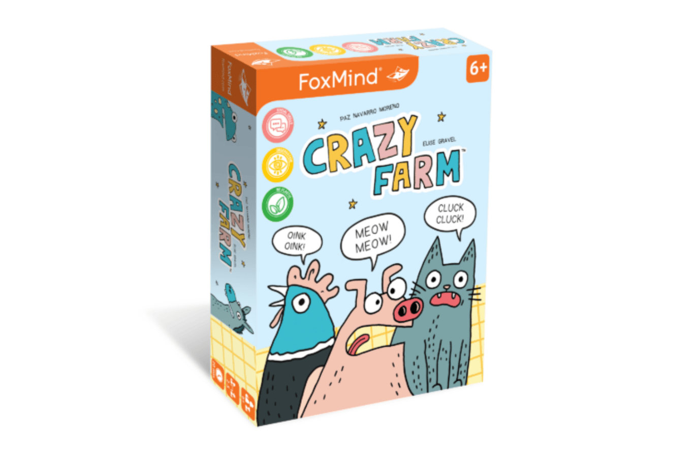 FoxMind Crazy Farm Game [Ages 6+]