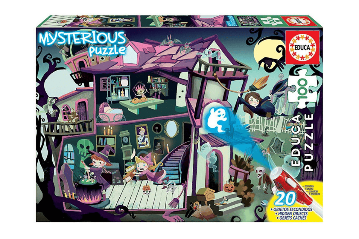 K.I.D. Toys Inc. Ghost Seek & Find Puzzle - 100 Pieces