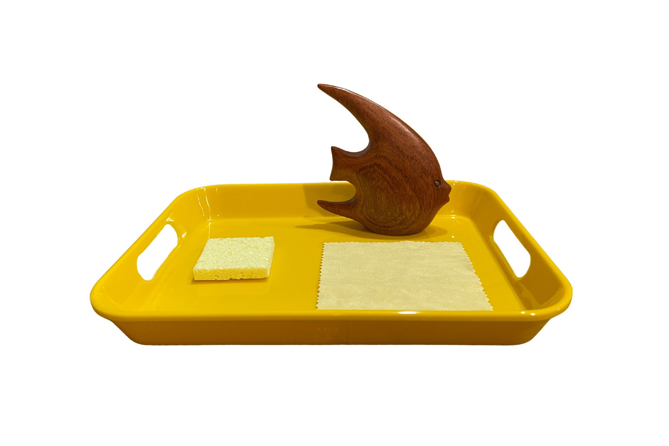 Adena Montessori Fish Wood Polishing Set