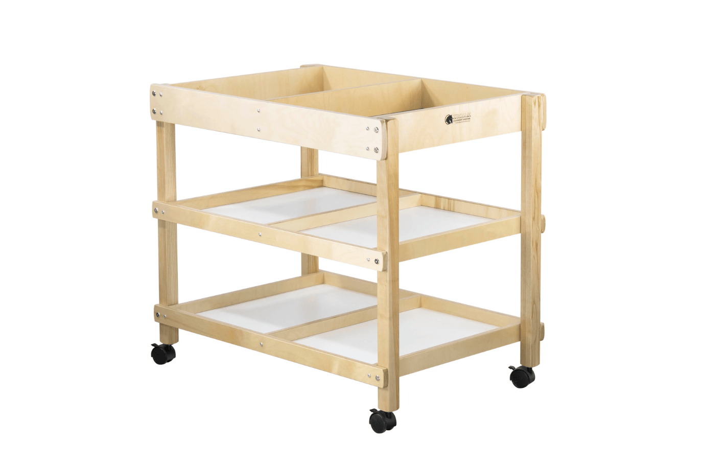 Trojan Classroom Furniture Wooden Cart - Made in Canada