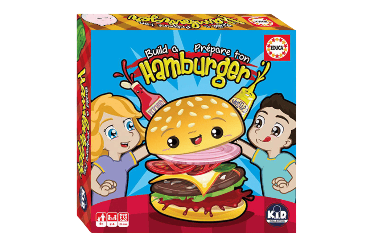 K.I.D. Toys Inc. Build a Burger Game - Ages 4+