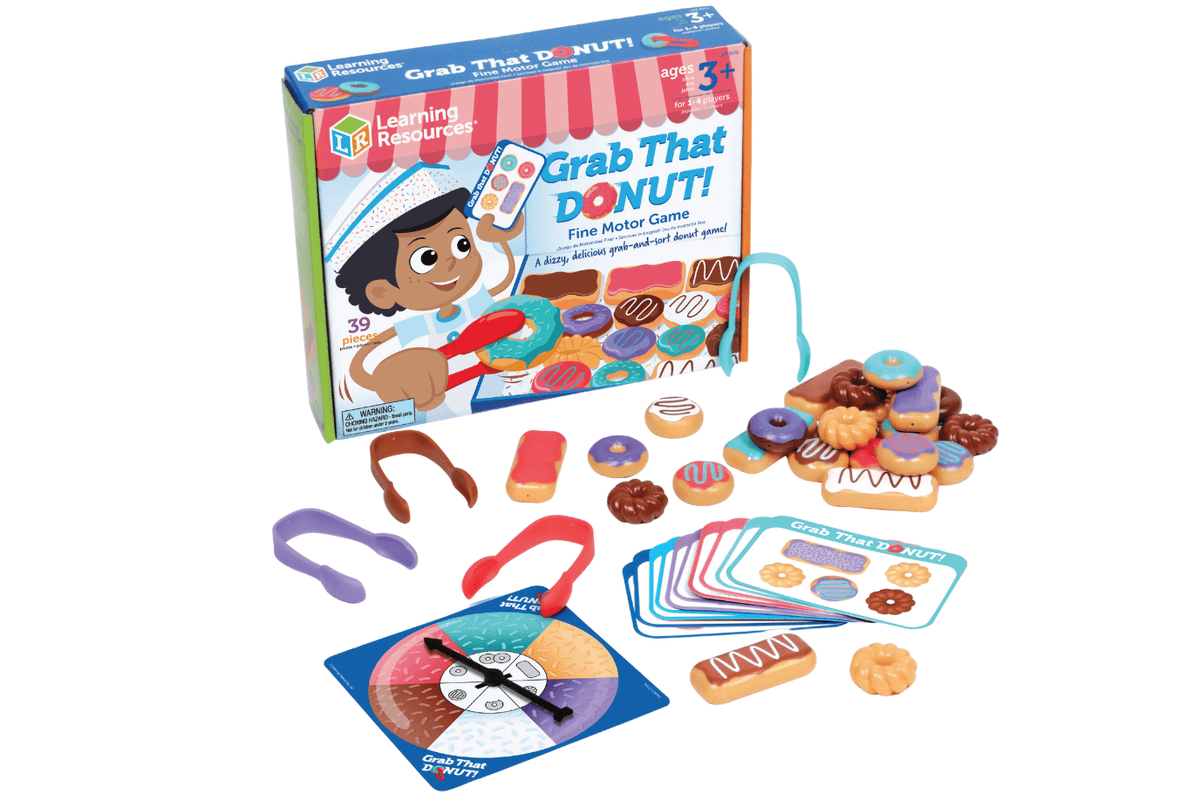 Playwell Grab That Donut! Fine Motor Game