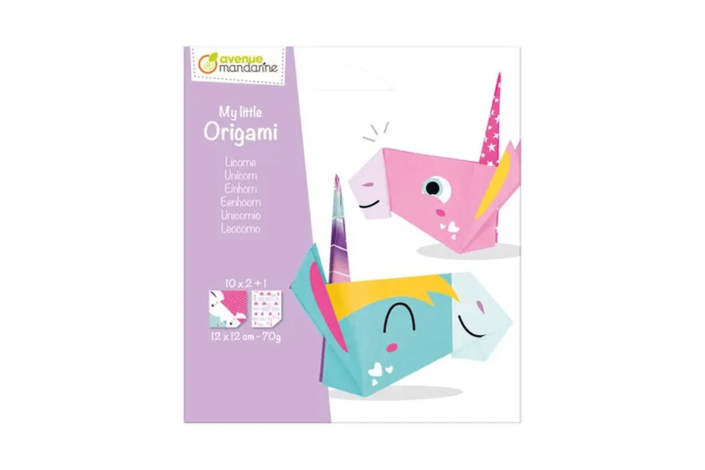 Pierre Belvediere Unicorns My Little Origami Kits
