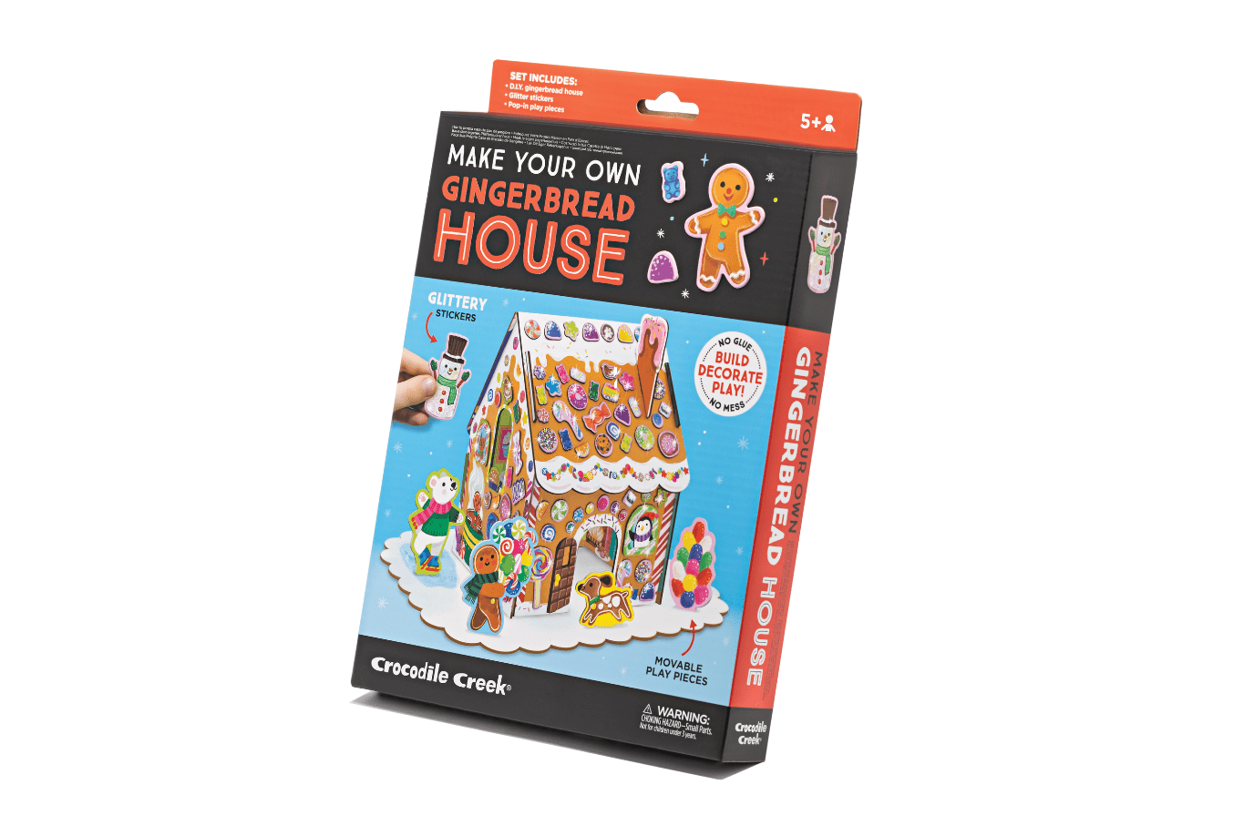Make Your Own Gingerbread House Craft, Crocodile Creek, Christmas crafts, The Montessori Room, Toronto, Ontario, Canada. 