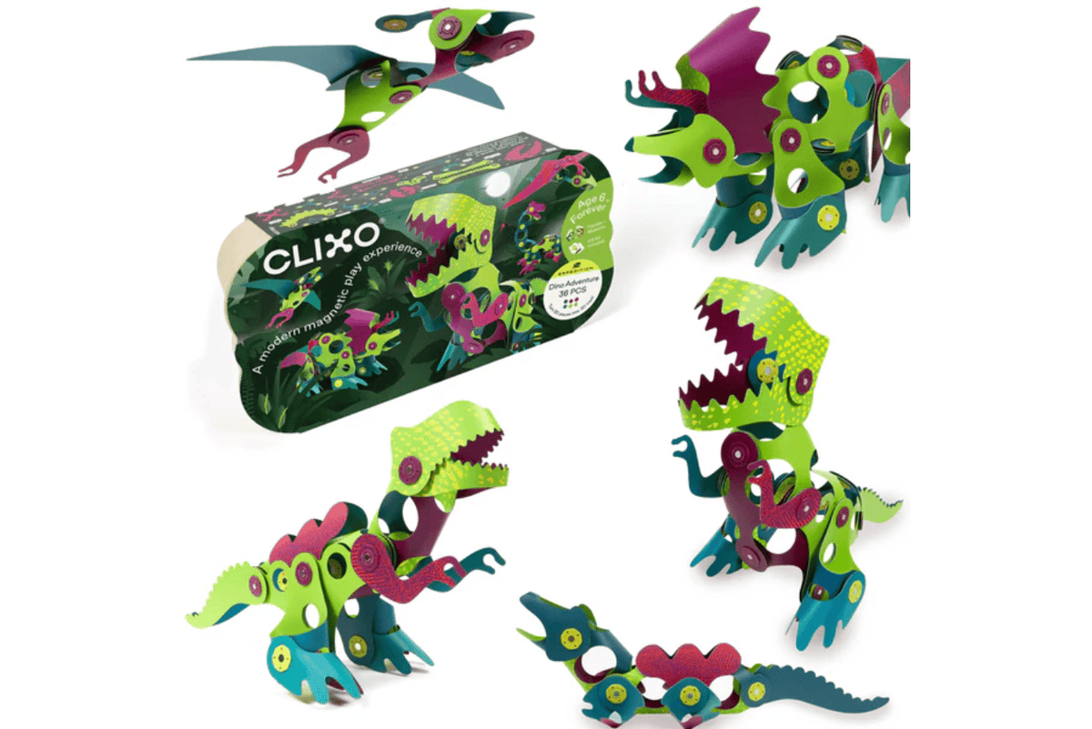 Playwell Clixio Dino Discovery Pack (36pcs)