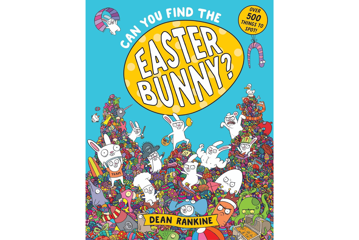 Scholastic Search & Find Book: Can You Find the Easter Bunny? by Dean Rankine [HARDCOVER]