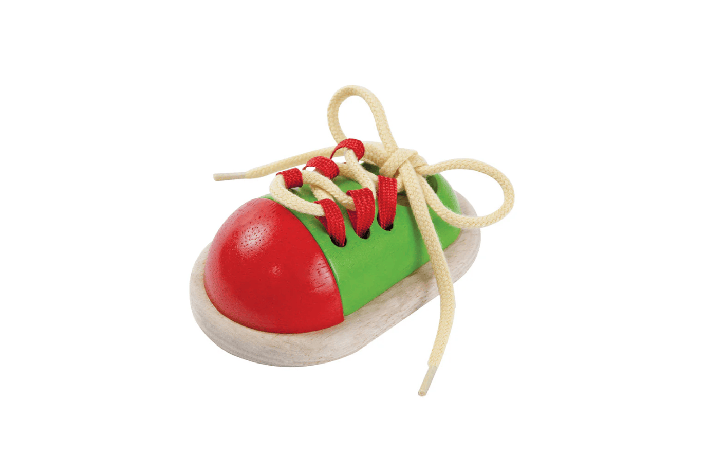 Fire The Imagination Plan Toys Tie-Up Shoe