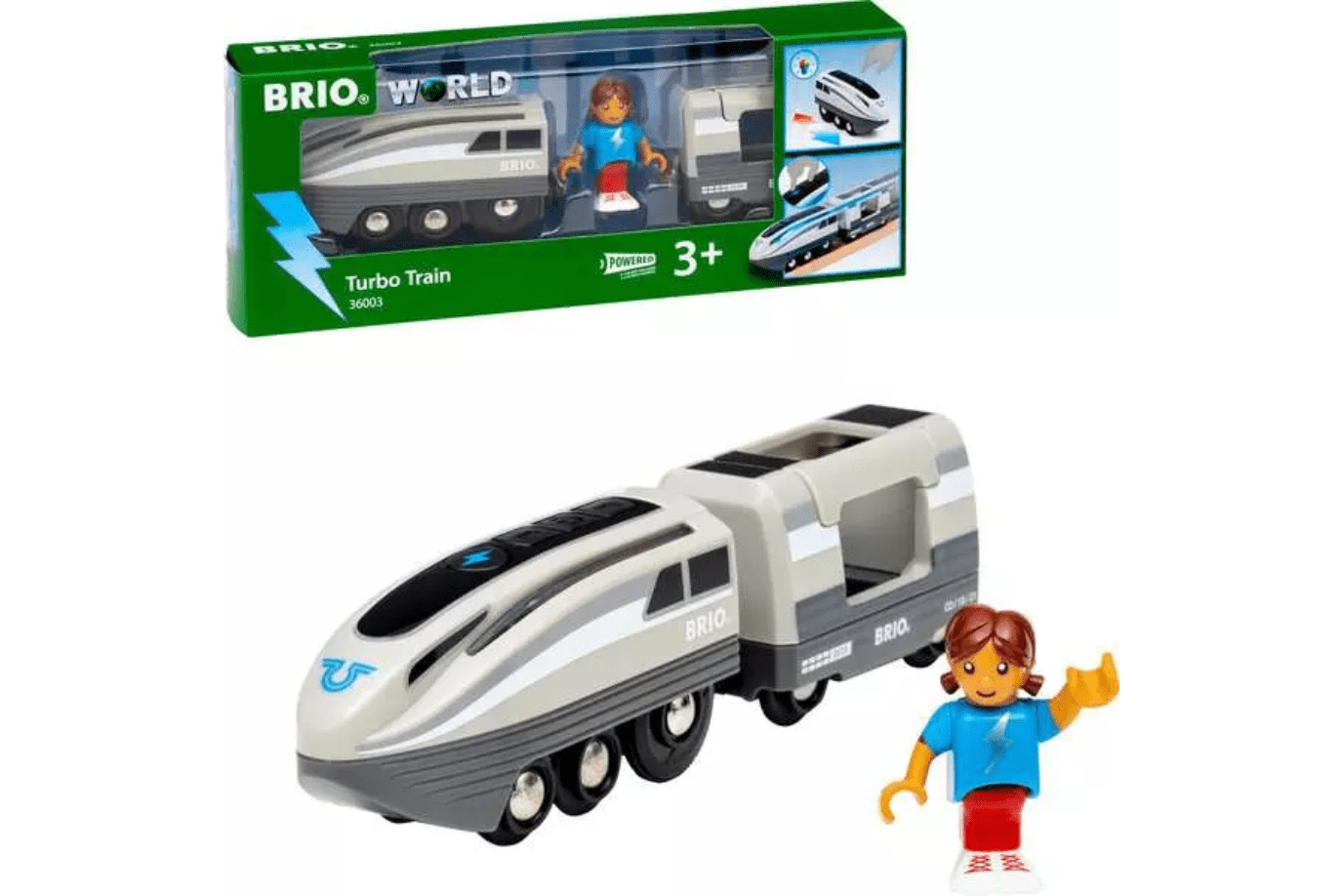 Brio Turbo Train, Brio, Brio accessories, wooden train set, best wooden train set, high quality wooden train set, best gifts for kids, The Montessori Room, Toronto, Ontario, Canada. 
