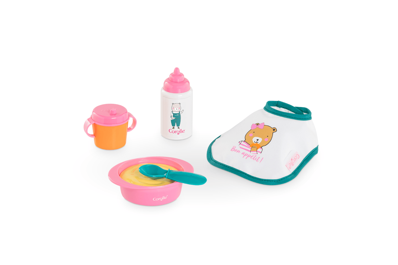 K.I.D. Toys Inc. Corolle Doll Feeding Set