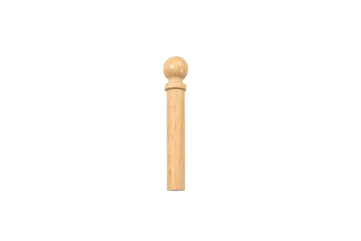 Adena Montessori Smallest Cylinder for Cylinder Block 2 (1 Piece) Montessori Cylinder Blocks (Set of 4) & Stand