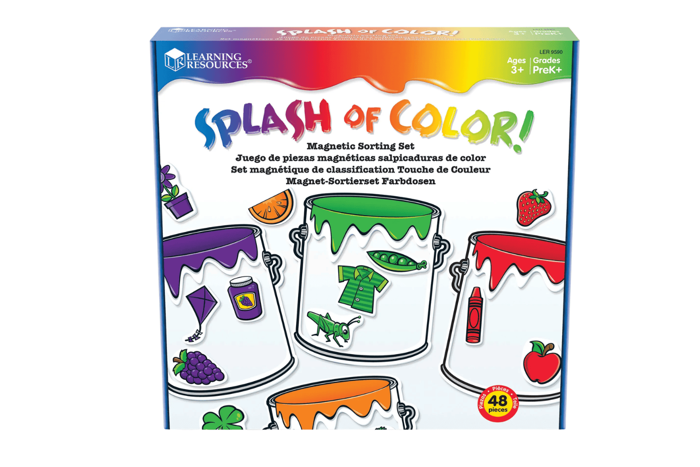 Playwell Splash of Color - Magnetic Sorting Set