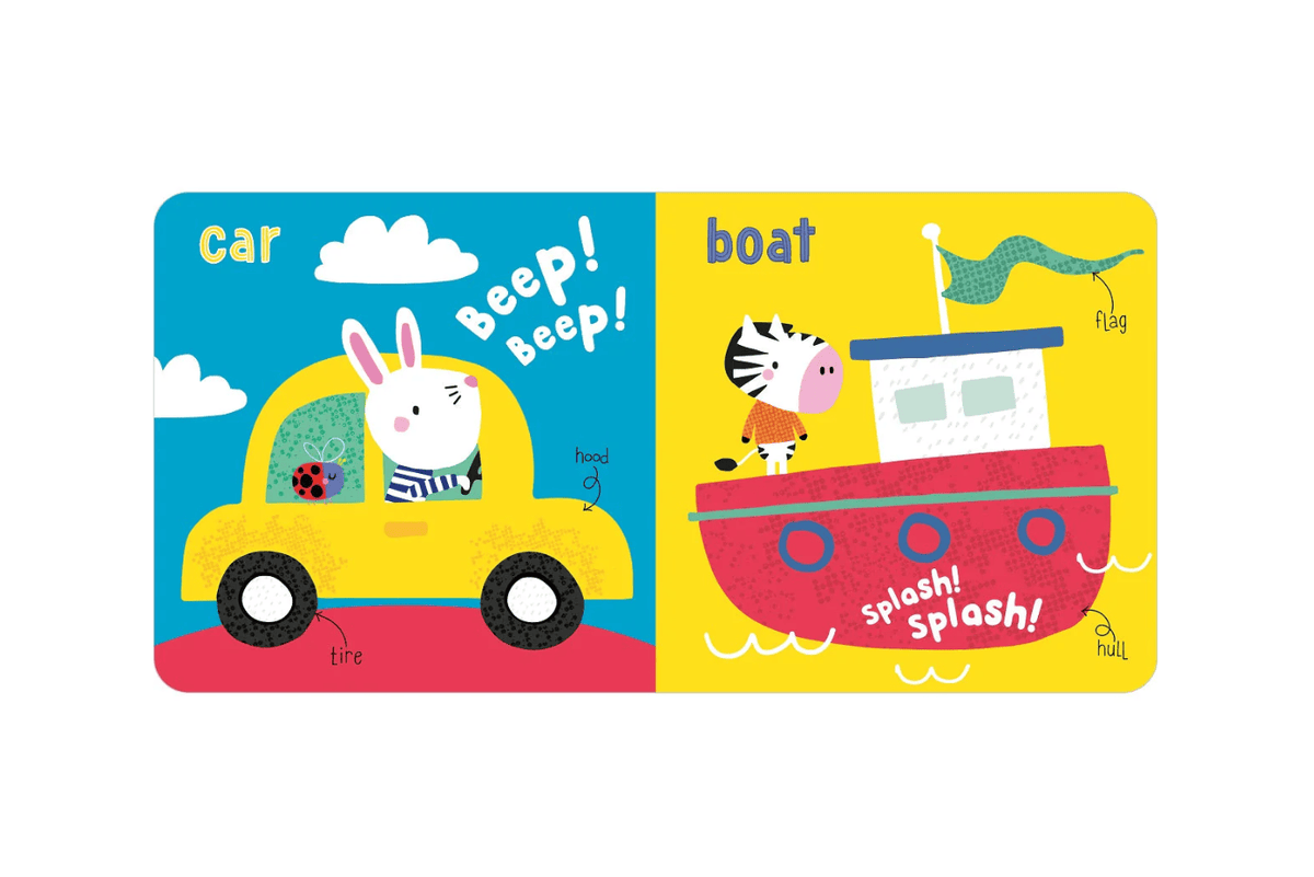 Fire the imagination Play-City Rollers Beep! Activity Board Book