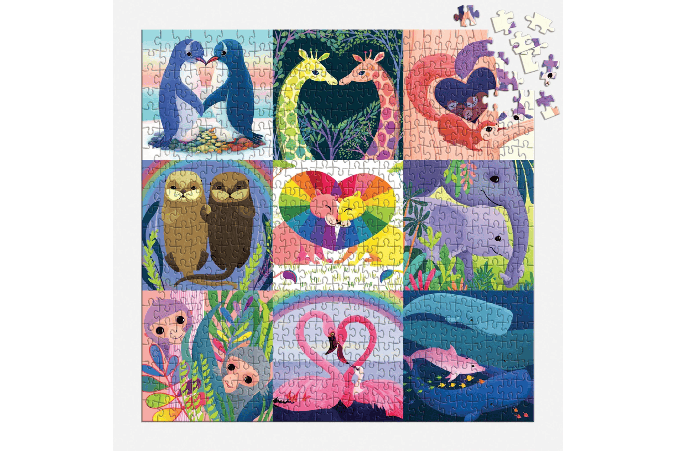 Raincoast Books Love in the Wild - 500 Piece Family Puzzle