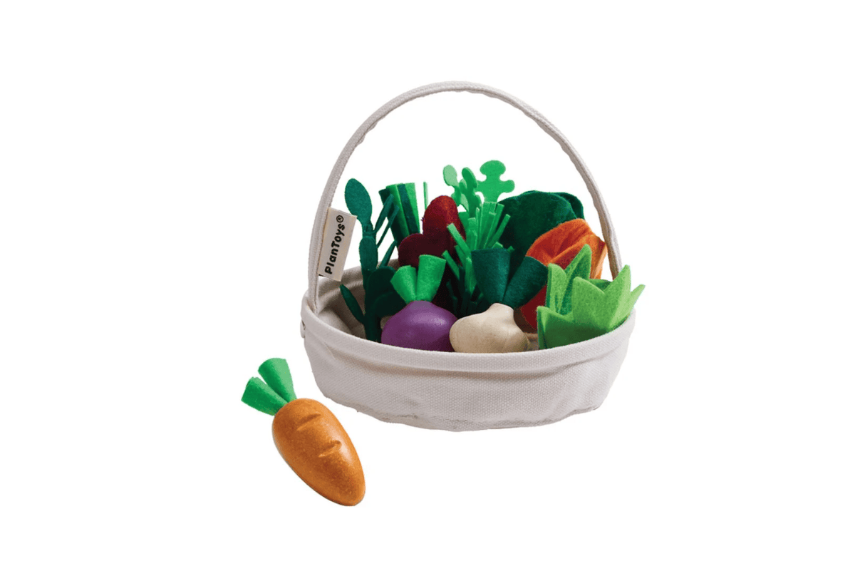 Fire the Imagination Plan Toys Fresh Veggie Basket