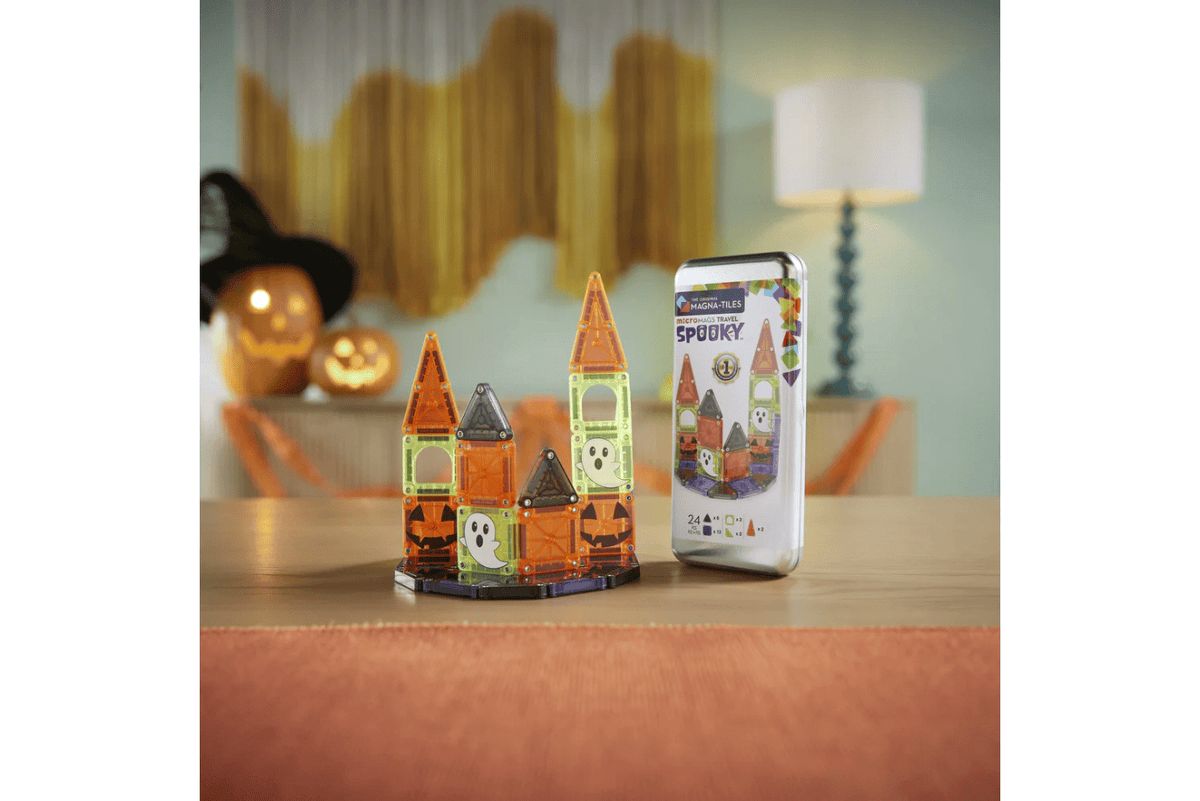Valtech Magna Tiles MAGNA-TILES® microMAGS Spooky 24-Piece Travel Set