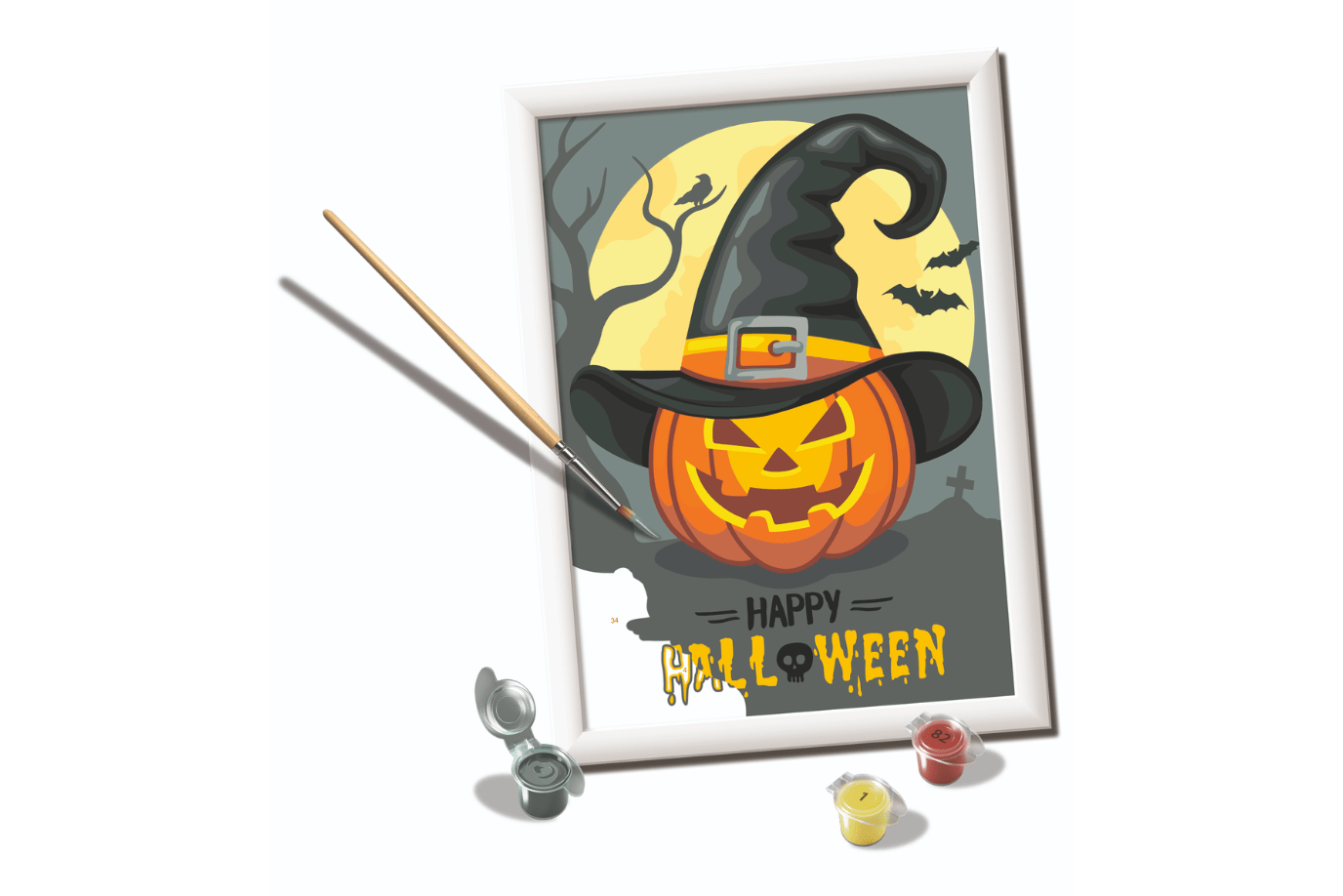 Tracy Stevenson Happy Halloween CreArt Halloween Paint By Number Kits