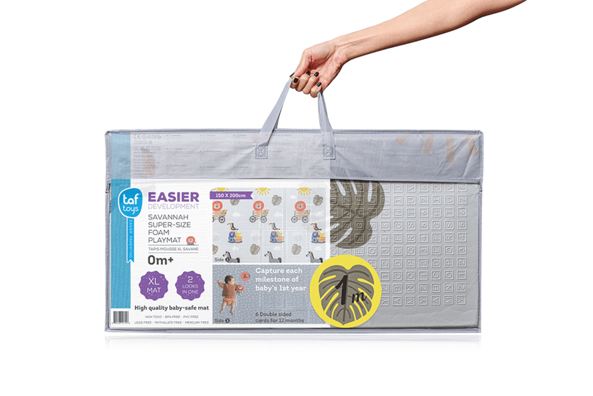 K.I.D. Toys Inc. Taf Toys - Savannah Super-Size Foam Playmat