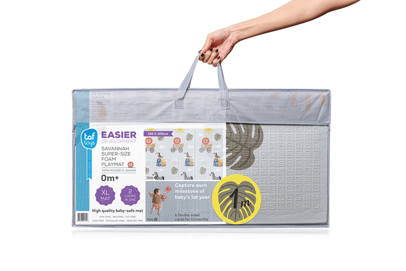 K.I.D. Toys Inc. Taf Toys - Savannah Super-Size Foam Playmat