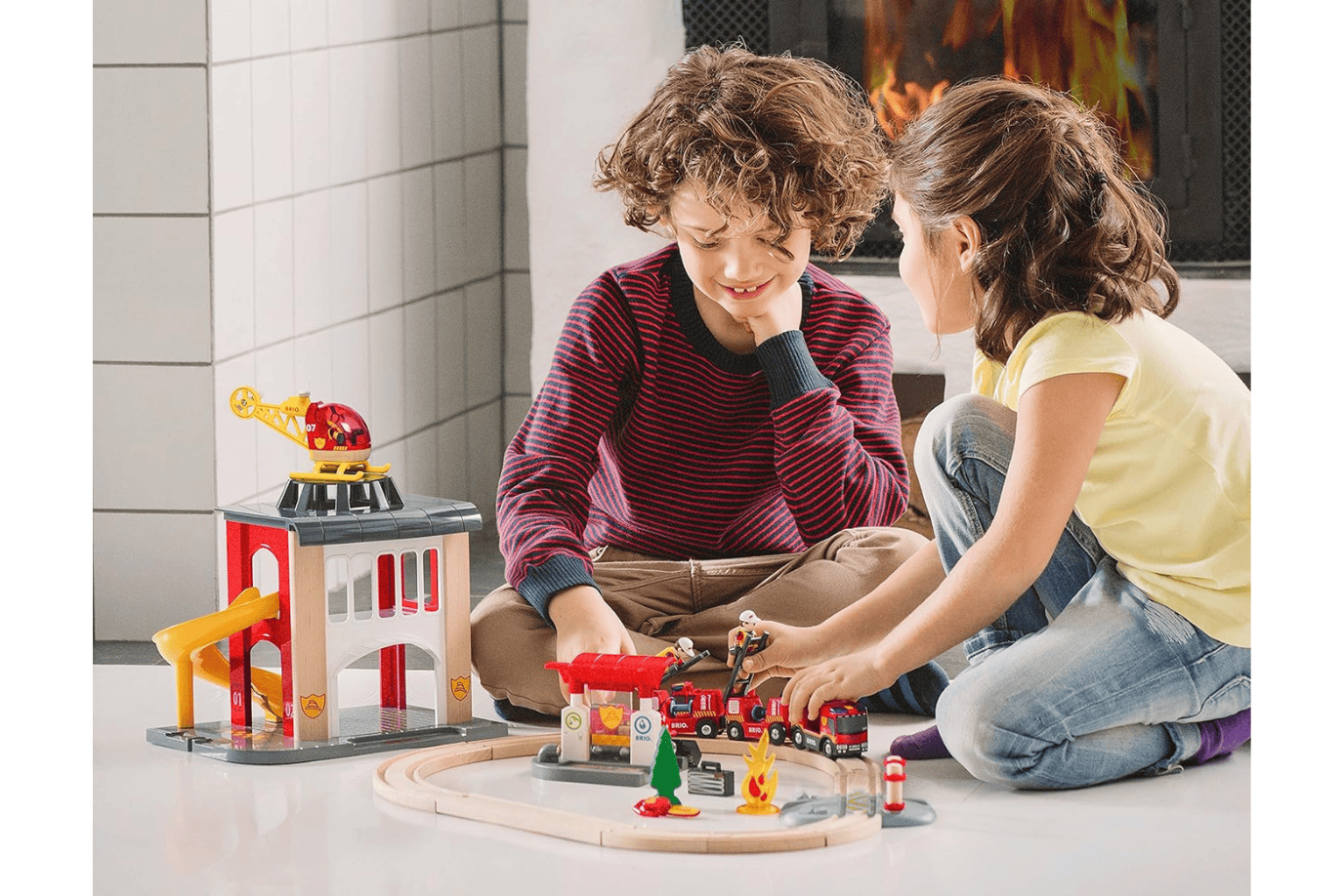 Tracy Stevenson Brio Rescue Fire Station