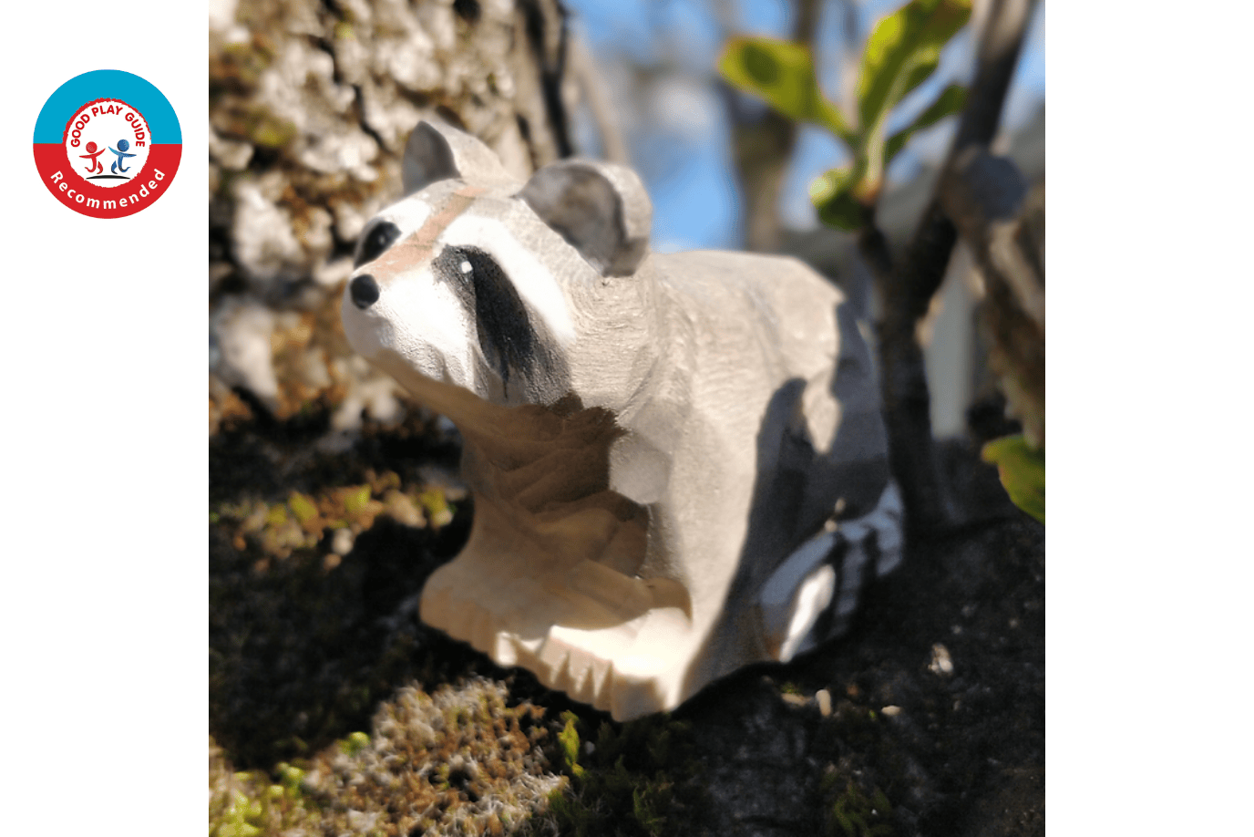 Wudimals Wudimals Wooden Raccoon